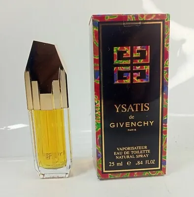 £49.95 • Buy Ysatis By Givenchy Eau De Toilette 25ml Vintage