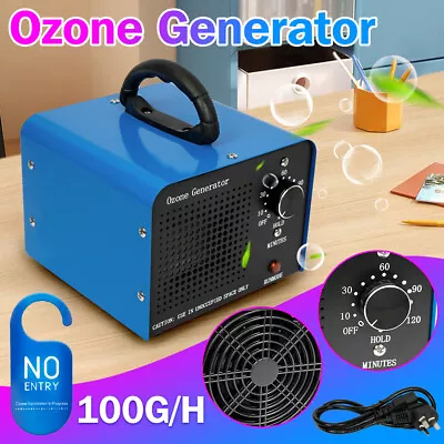 100G/H Ozone Generator Ozonator Machine Air Purifier Clean Deodoriser Ionizer AU • $80.28