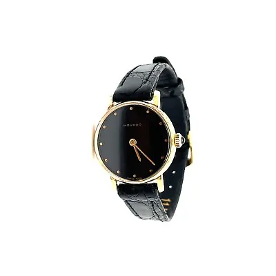 Movado Musem 14k Yellow Gold Ladies Watch • $550