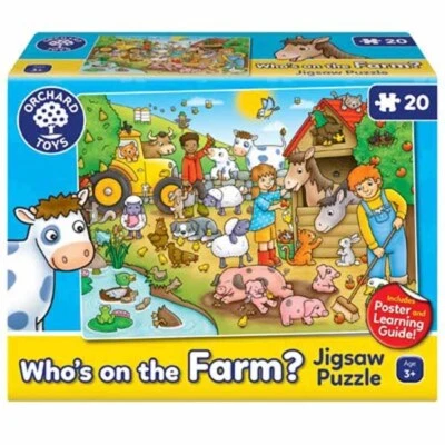 £10.99 • Buy Orchard Toys ORCHARD TOYS - Whos On The Farm - 20pc Jigsaw Puzzle