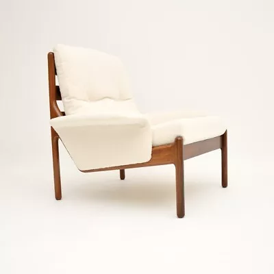 Danish Vintage Rosewood Armchair By Illum Wikkelso • £2250