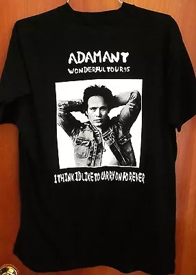 $150 • Buy ADAM ANT Alt Rock Wonderful Tour T Shirt 1995 Rare Tee I’d Like To Carry Forever