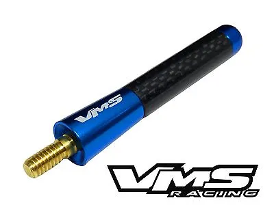 Blue Carbon Fiber Short Screw In Antenna 3  For 07-15 Mini Cooper • $15.95