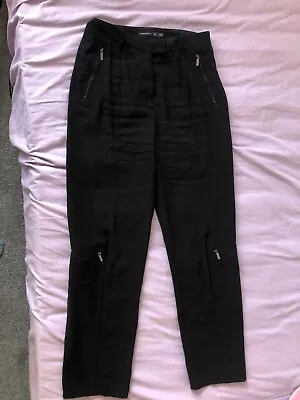 Women’s Karen Millen Trousers Size UK 8 Black  • £16.99