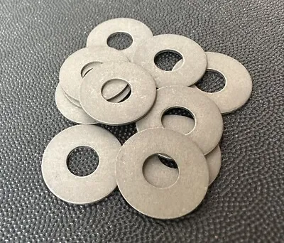 1/4” Flat Washer 3/4” Diameter Grade 2 Titanium (pack Of 10) • $9.50