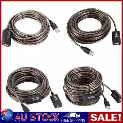 $12.29 • Buy USB Extension Cable Male To Female Active Repeater Network Card Extender Cord