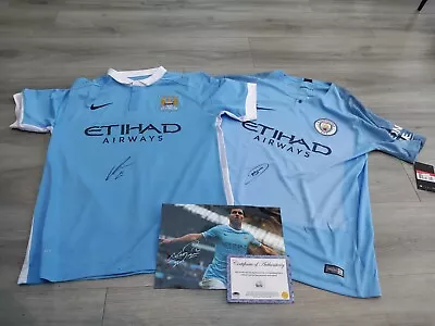 Manchester City Signed Shirts And Photo • £149.99