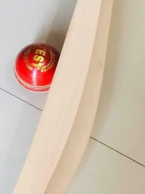 NI Made Cricket Bat English Willow Grade 1 BIG EDGES + Free Leather Ball  • $102.12