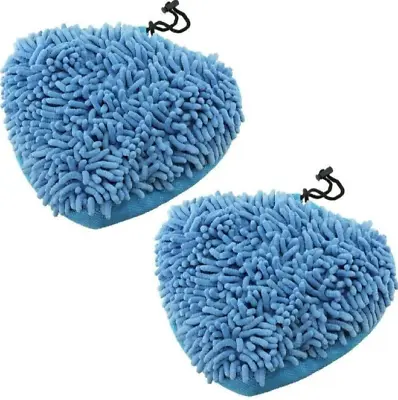 STEAM MOP PADS For VAX X5 H20 HD VILEDA BELDRAY NEO STM01 Triangle Pads  36085x2 • £7.95