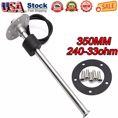 350mm Marine Boat Water Fuel Level Sender Sensor Sending Tank Unit 240-33ohms US • $27.89