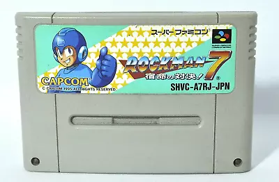 Rockman７（Mega Man 7）：Nintendo Super Famicom ※Used Video Game • $19.99