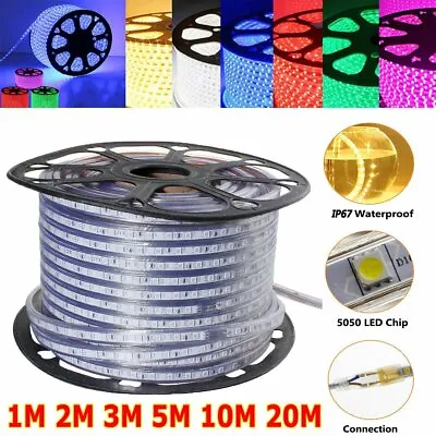 220V-240V SMD  LED Strip Lights RGB Flexible Tape Light Waterproof AU Plug • $11.48