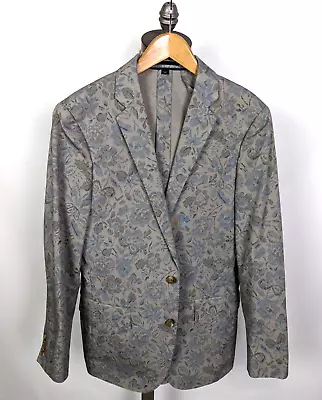 J. CREW Ludlow Cotton Blend Floral Suit Sz 38R Slim Dual Vent Flat Front • $139.99