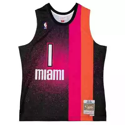 Mitchell & Ness Miami Heat Jersey Men XL 2011-12 Chris Bosh HWC Swingman • $89.99