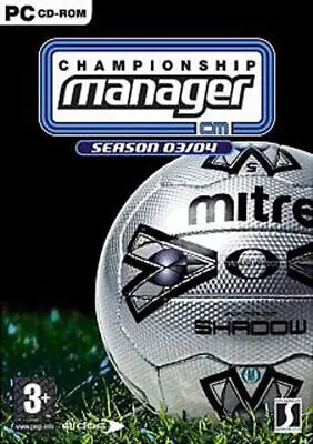 Championship Manager - Season 03 / 04 (PC Game) Fast & Free UK Delivery • £9.24