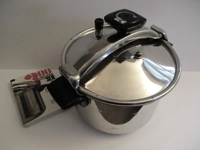 $129.99 • Buy Vintage SEB Pressure Cooker Stainless Steel Made In France Xlnt Oui Oui!