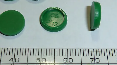 20x Linear Guide Rail Plug Cover Caps Green C6 11mm Diameter • £3.50