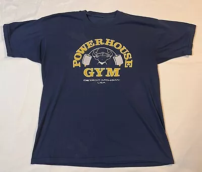 Vintage Power House Gym Detroit Hoodie Size Medium Detroit Michigan • $30