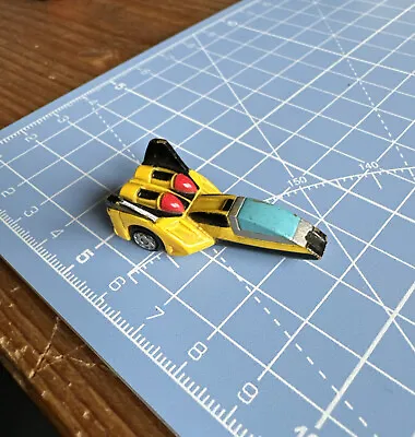 Micro Machines Year 2000 Fantasy Vehicle Air Taxi 1993 Galoob Yellow Rare Car • £4.99