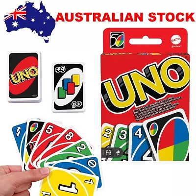 CLASSIC UNO PLAYING CARD GAME Family Fun BRAND NEW • $11.98