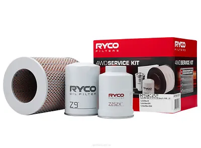 $66.21 • Buy Oil Air Fuel Filter Service Kit Ryco For Hilux LN106 LN111 LN85 LN86 2.8L Diesel