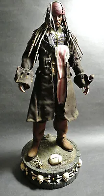 1/6 Scale Skull Base For Pirates Of The Caribbean Jack Sparrow Hot Toy DX06 DX15 • $98.95