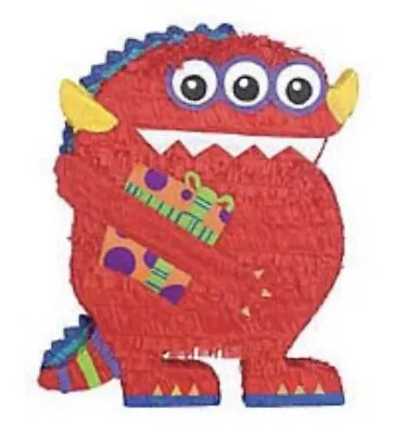 Piñata Big Red Monster Perfect Party Addition NEW • $32.10