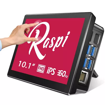 10.1in IPS HDMI Display Portable Touchscreen Gaming Monitor For Raspberry Pi PC • $189.99