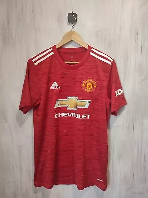 Manchester United 2020 2021 Home Size M Shirt Jersey Maillot Football Soccer Kit • $49.99