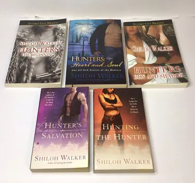 Shiloh Walker Hunters Series Paperback Hunters The Beginning And More Set Of 5 • $19.99