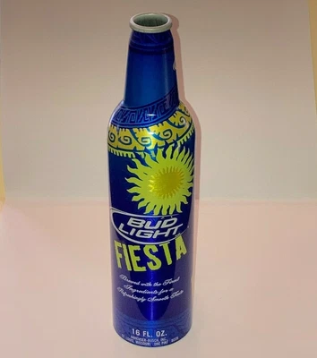 $1.50 • Buy Bud Light Fiesta Aluminum Bottle / Beer Can
