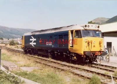 £1.65 • Buy Photo  Class 50 At Treherbert Locomotive 50031 Hood Stands In The Sidings To The