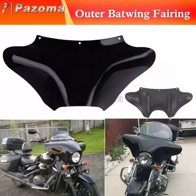 Front Outer Batwing Inner Fairing Cowl For Kawasaki Vulcan VN 800 900 1500 1600 • $169.99