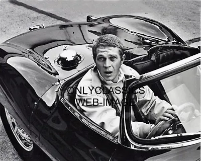 1964 Jaguar Xkss Sports Car Cool Guy Steve Mcqueen Auto Racing Actor 8x10 Photo • $14.41