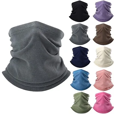 Winter Neck Warmer Gaiter Ski Face Mask Fleece Scarf For Men Women Cold Weather • $2.99