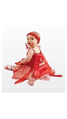 Baby Costume Fancy Dress Football Arsenal Fairy Outfit 12-24 Months • £12.99