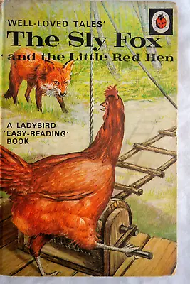 Vintage/Rare The Sly Fox And The Little Red Hen Matt Ladybird Hardback Book VGC • £20