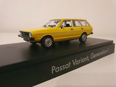 1/43 VERY RARE! Minichamps Volkswagen Passat Variant Generetion1 New In Box 1974 • $52