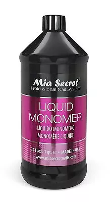 Mia Secret Liquid Monomer - Professional Acrylic Nail System *Made In USA* 32 Oz • $58.95