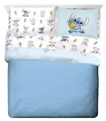 Lilo & Stitch Kids Reversible 100% Organic Cotton Bed Set-T872916004 • $164.95