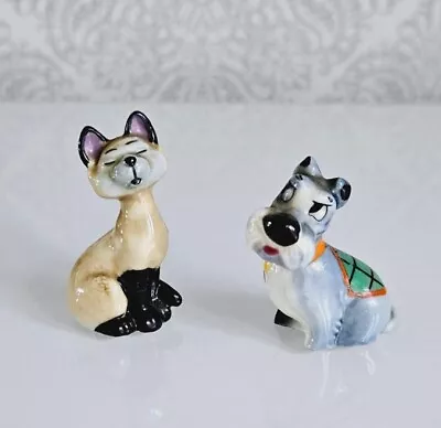 Wade Whimsie Disney Lady & Tramp - Jock Green Jacket And Am Cat. Blow Ups • £6.99