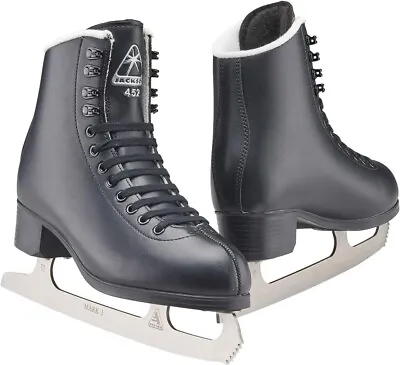 Jackson Ultima Black Figure Ice Skates Men Adult 12 JS452 Finesse BLADE CRACKED • $71.99