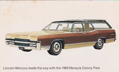 1969 Mercury Marquis Colony Park Station Wagon • $3