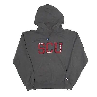 CHAMPION Santa Clara University SCU USA Hoodie Grey Pullover Mens S • £17.99