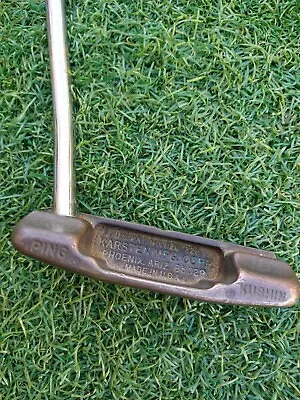 Ping Kushin Putter Rh 34.5   Rh Fluted Steel Shaft Usa - Classic Vintage Ping • $32.77