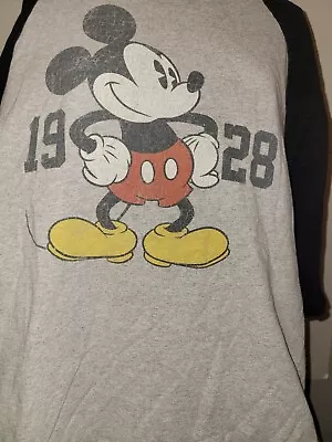 Mickey Mouse Disneyland Resort Dual Sided Graphic Print T-Shirt Size XL • $13.98