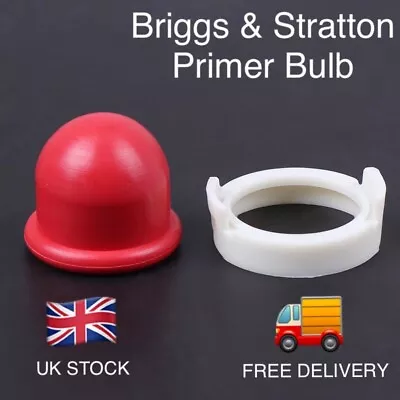 Briggs & Stratton Lawnmower Primer Bulb - Red  2 Year Guarantee ✅ UK STOCK. • £2.99