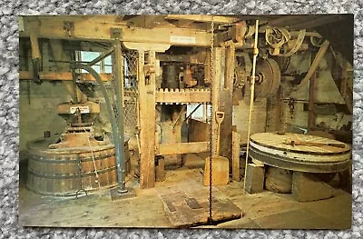 Grinding Stones And Sackhoist Calbourne Mill Isle Of Wight Postcard • £1.99