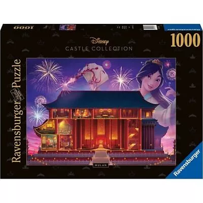 1000 Piece - Disney Castles - Mulan - Ravensburger Jigsaw Puzzle • $49.99