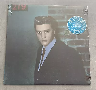 Sealed ELVIS PRESLEY Reconsider Baby 50th BLUE Vinyl LP 1985 RCA AFL1-5418 Hype • $24.99